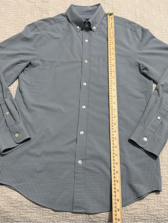 Vineyard Vines Men's Classic Fit Tucker Shirt Gray Plaid LS Size Small - Picture 6 of 7